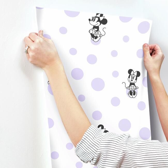 Обои York Disney IV Disney Minnie Mouse Dots DI1028 Обои York Disney IV Disney Minnie Mouse Dots DI1028