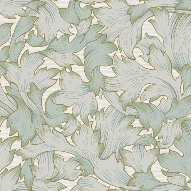 Обои York Modern Heritage 125th Anniversary Acanthus Toss NV5511