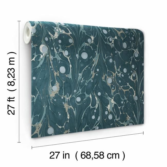Обои York Modern Heritage 125th Anniversary Marbled Endpaper NV5592