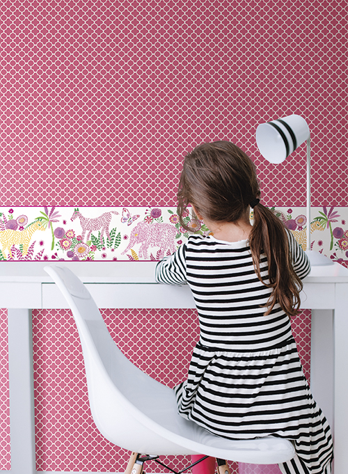 Бордюр Waverly Kids WK6881BD фото в интерьере