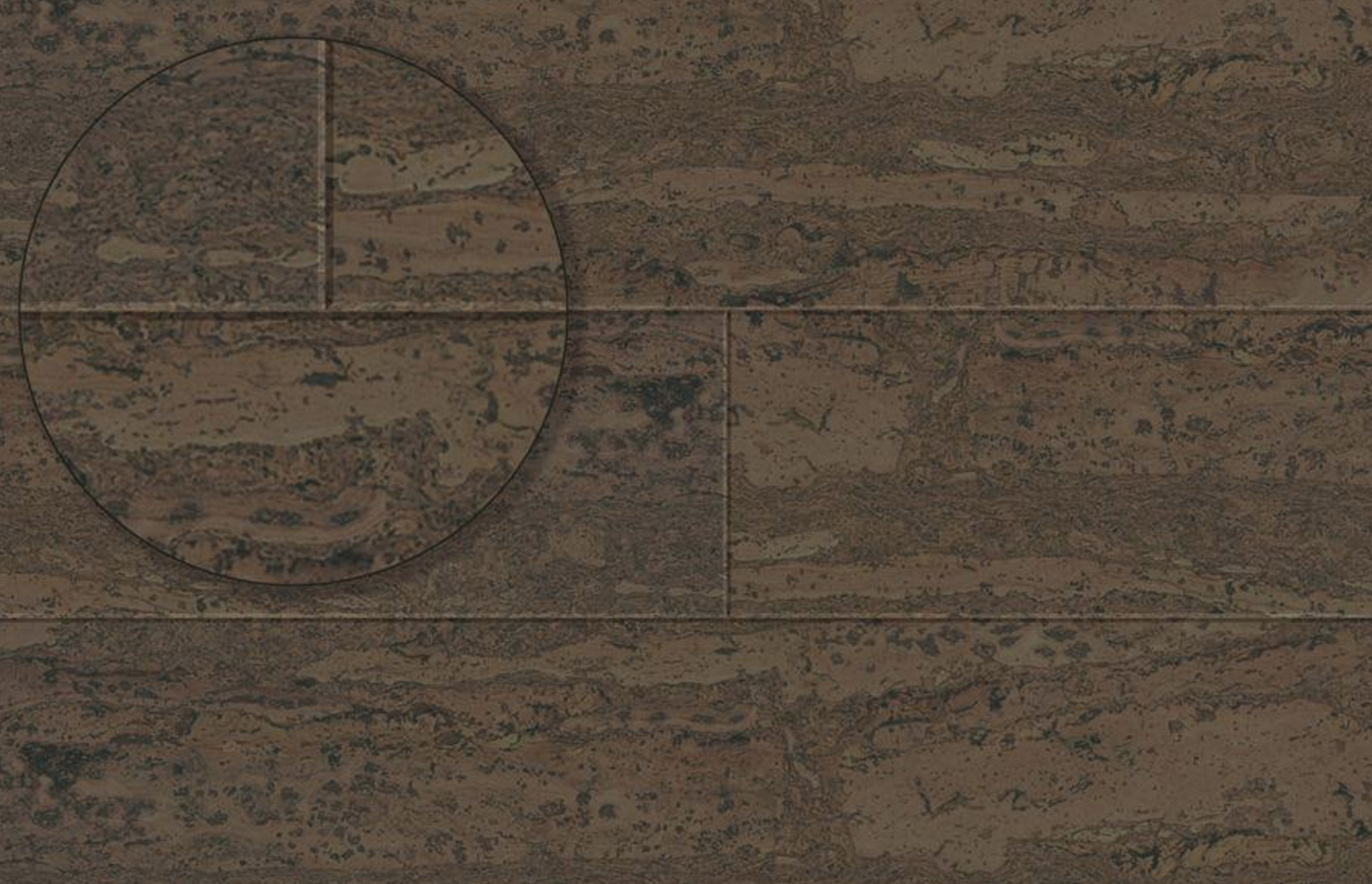 Пробковый пол клеевой Corkstyle CorkPro Comprido Brown 915×200×6