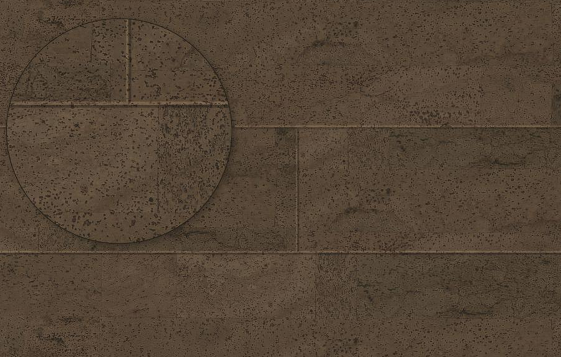 Пробковый пол клеевой Corkstyle CorkPro Fantasie Brown 915×200×6
