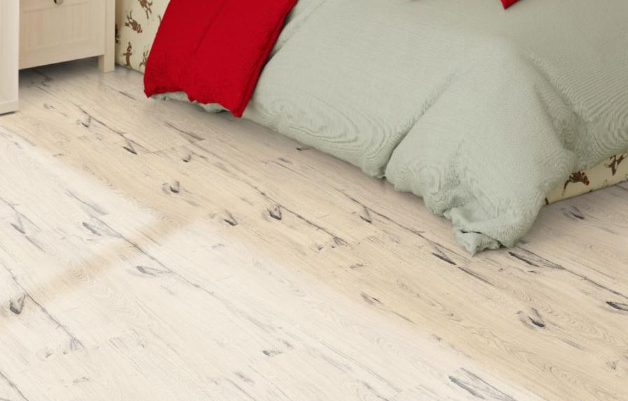 Пробковый пол клеевой Corkstyle Wood Sibirian Larch 915×305×6 фото в интерьере