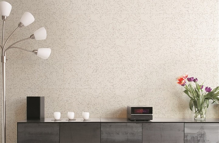 Пробковая стеновая панель Wicanders Dekwall Hawai Exclusive RY77001 600×300×3 фото в интерьере
