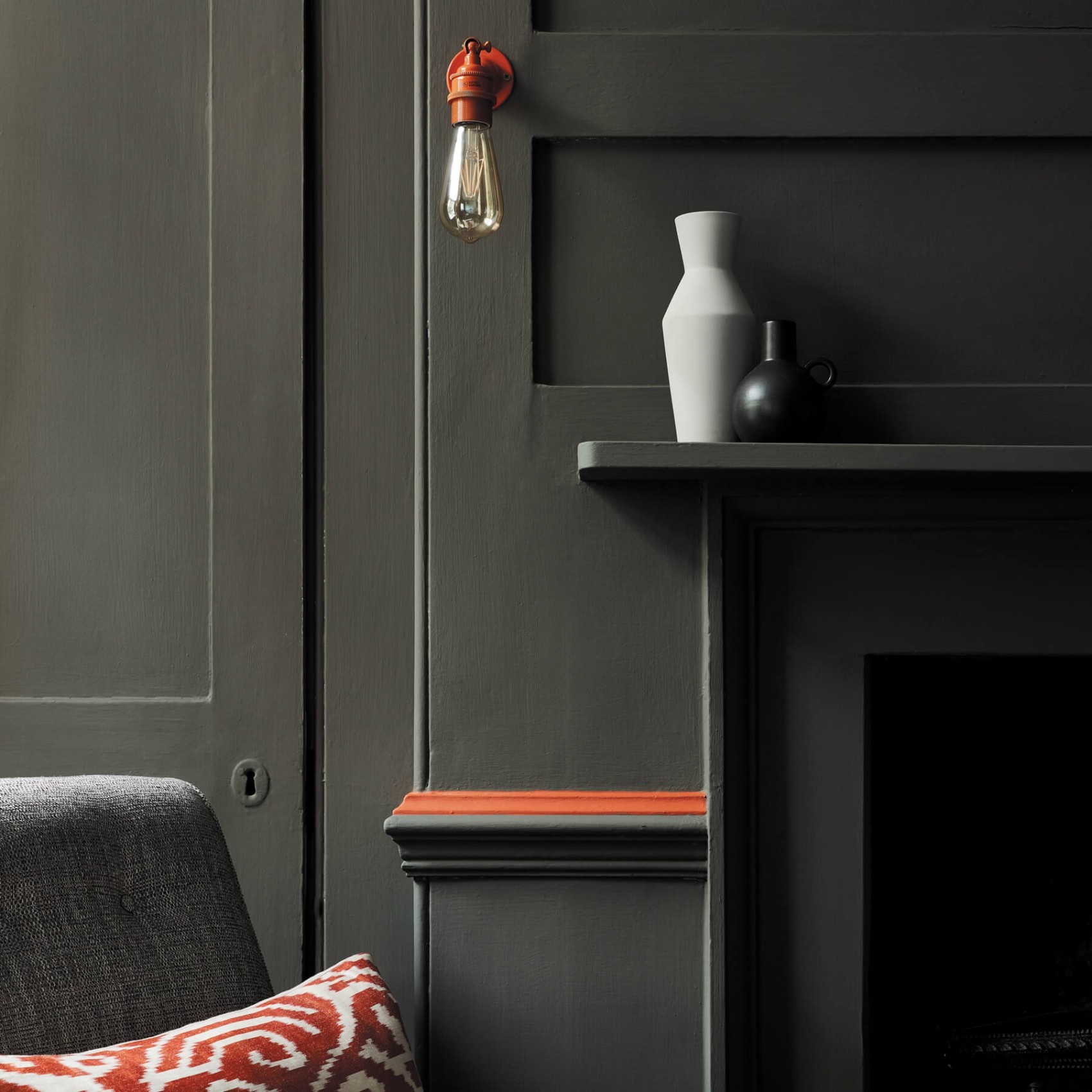 Краска Little Greene цвет Pompeian Ash 293 Absolute Matt 0,06 л