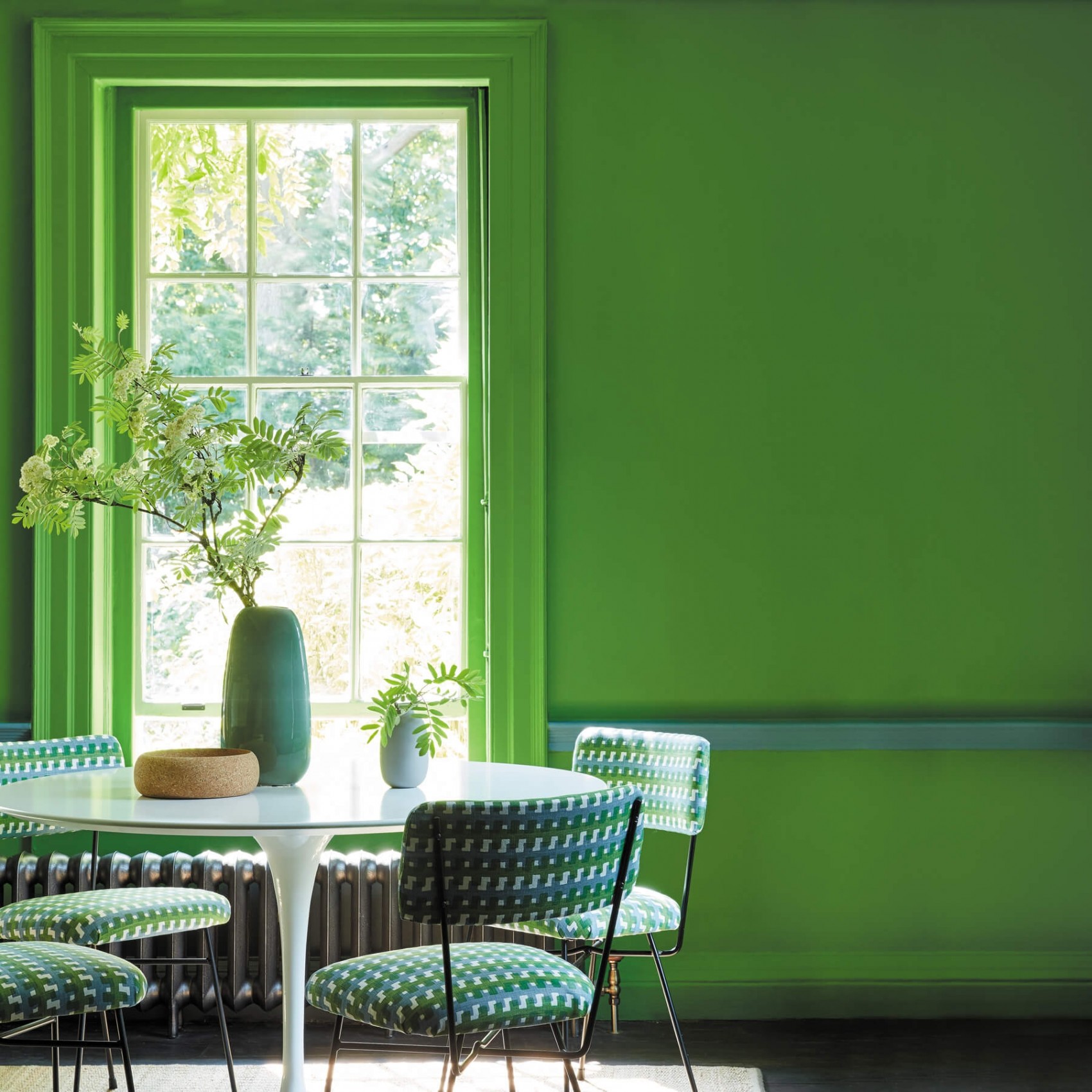 Краска Little Greene цвет Sage & Onions 288 Intelligent Satin 1 л