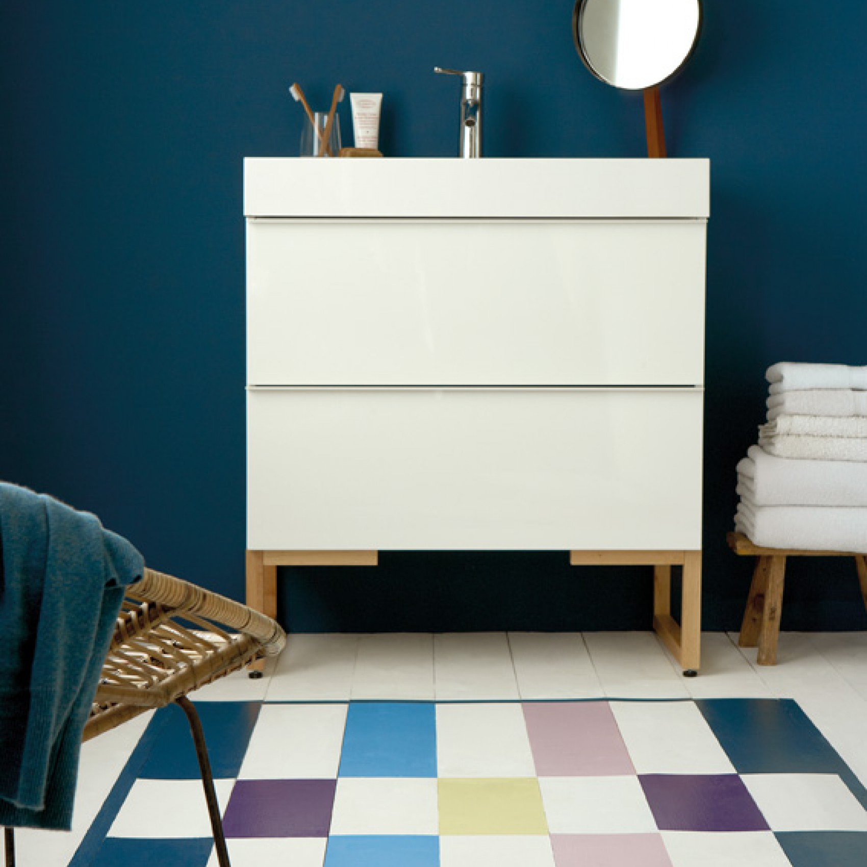 Краска Little Greene цвет Hicks blue 208 Absolute Matt 0,25 л