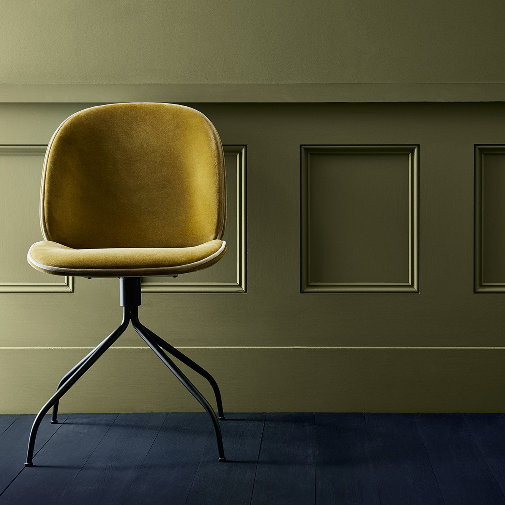 Краска Little Greene цвет Dock blue 252 Absolute Matt 0,06 л