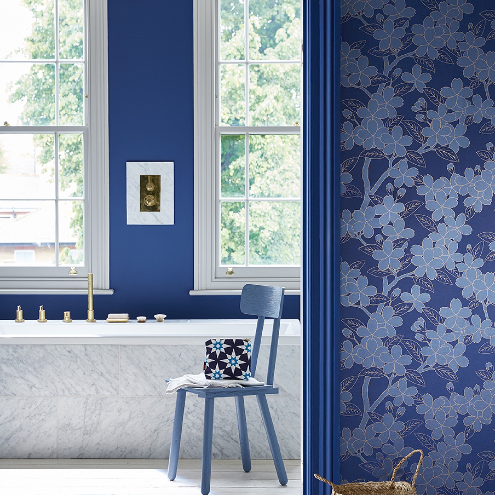 Краска Little Greene цвет Smalt 255 Absolute Matt 0,06 л