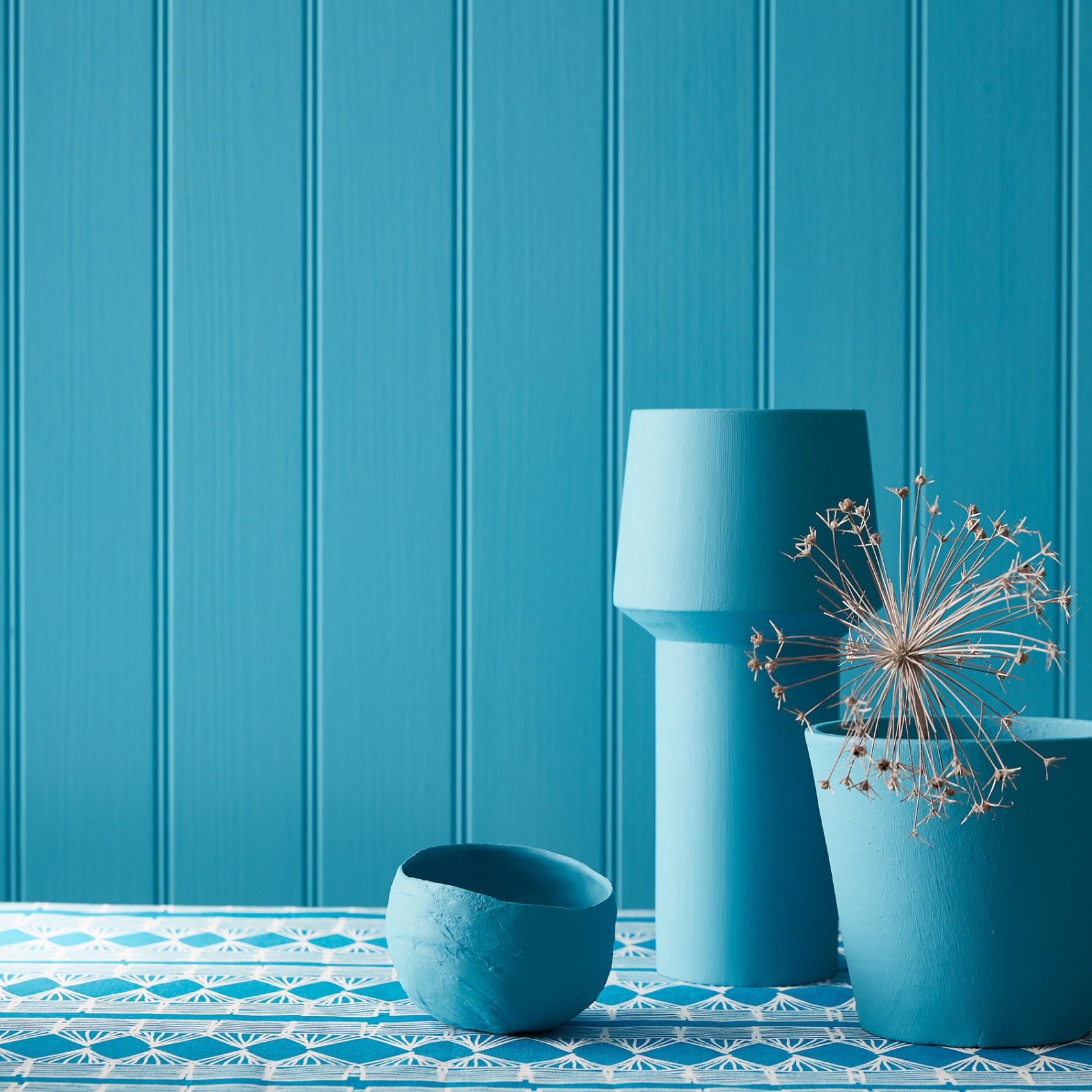 Краска Little Greene цвет Old School blue 259 Intelligent Satin 1 л
