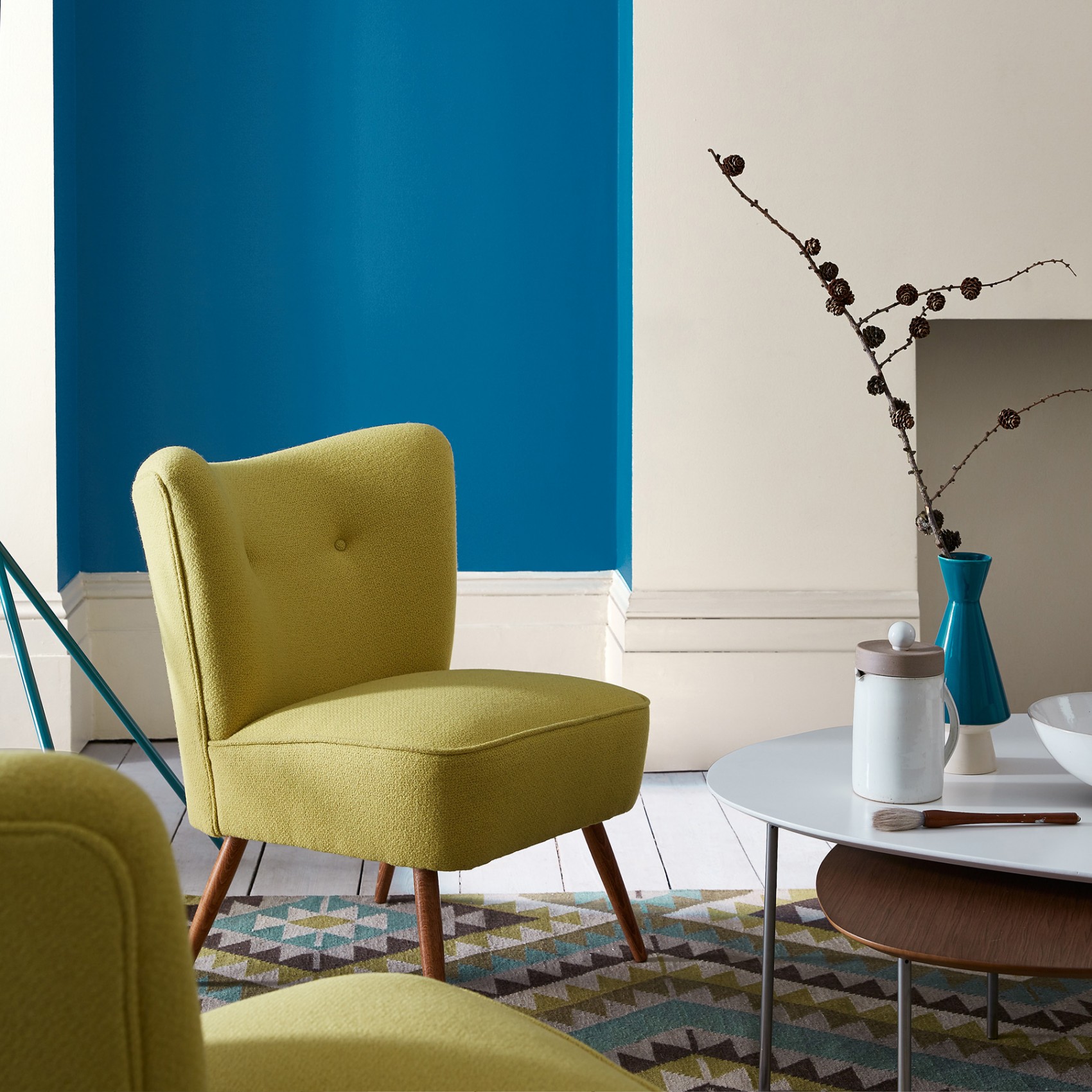 Краска Little Greene цвет Slaked Lime Deep 150 Intelligent Matt 1 л