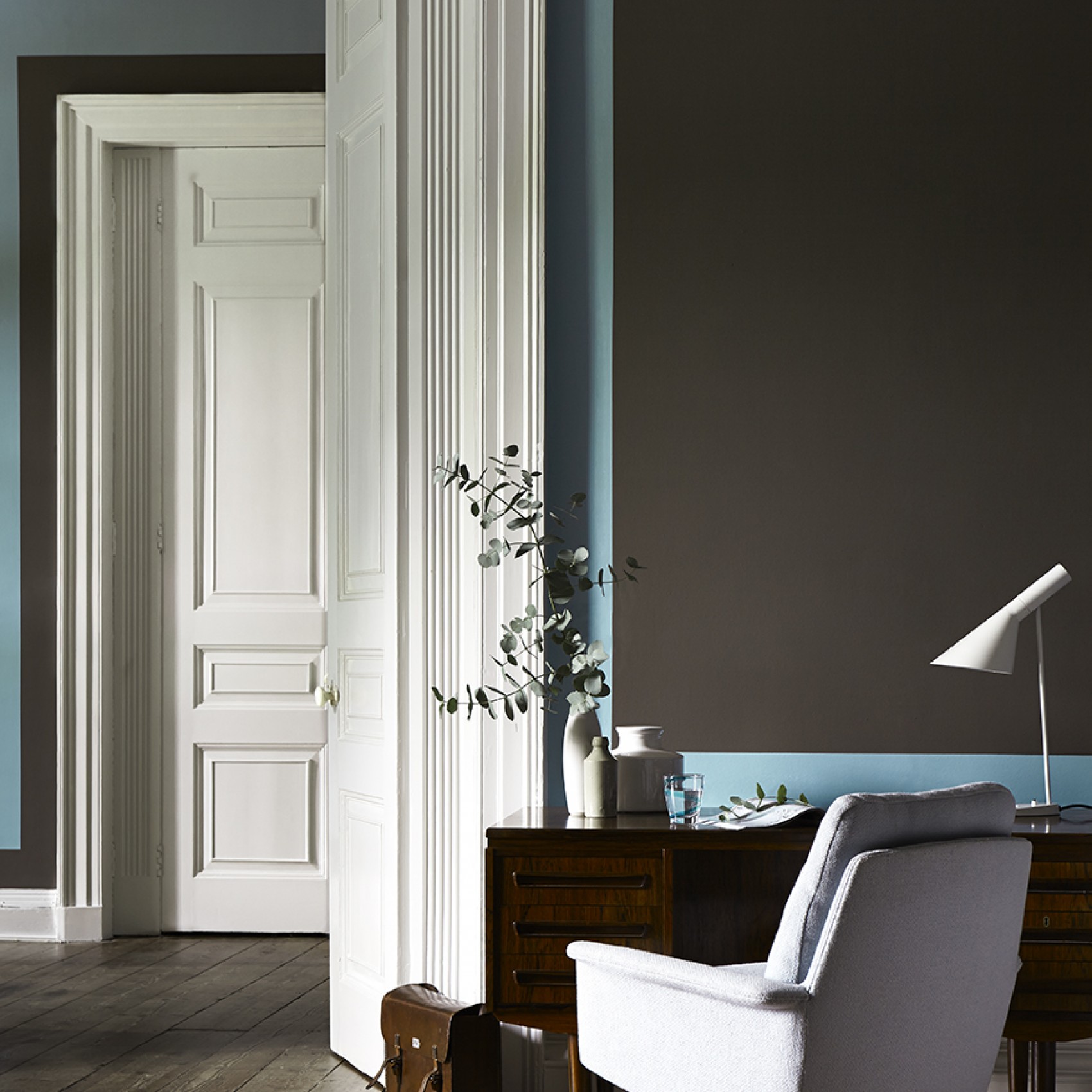 Краска Little Greene цвет Sky Blue 103 Absolute Matt 0,25 л