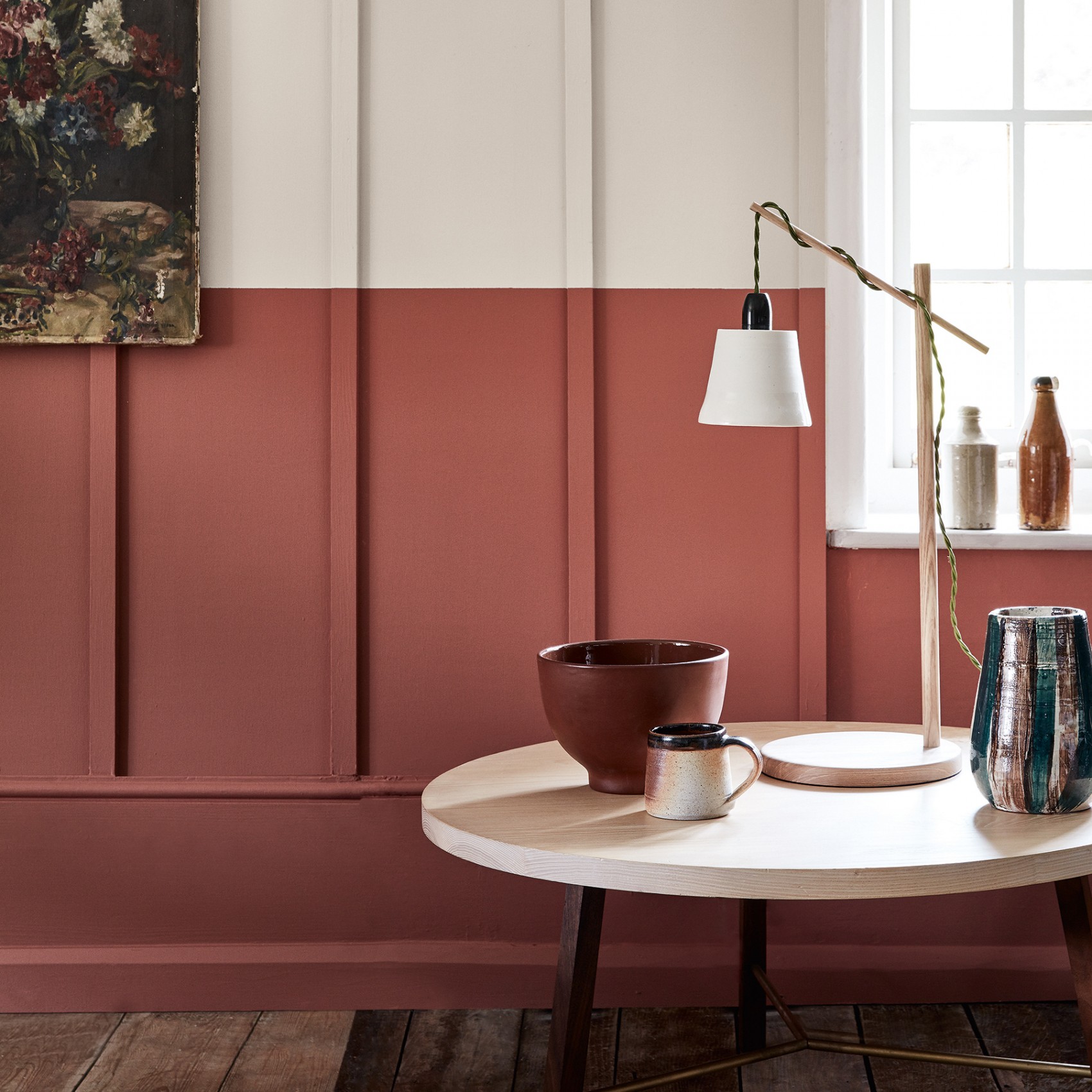 Краска Little Greene цвет Tuscan Red 140 Absolute Matt 0,06 л купить