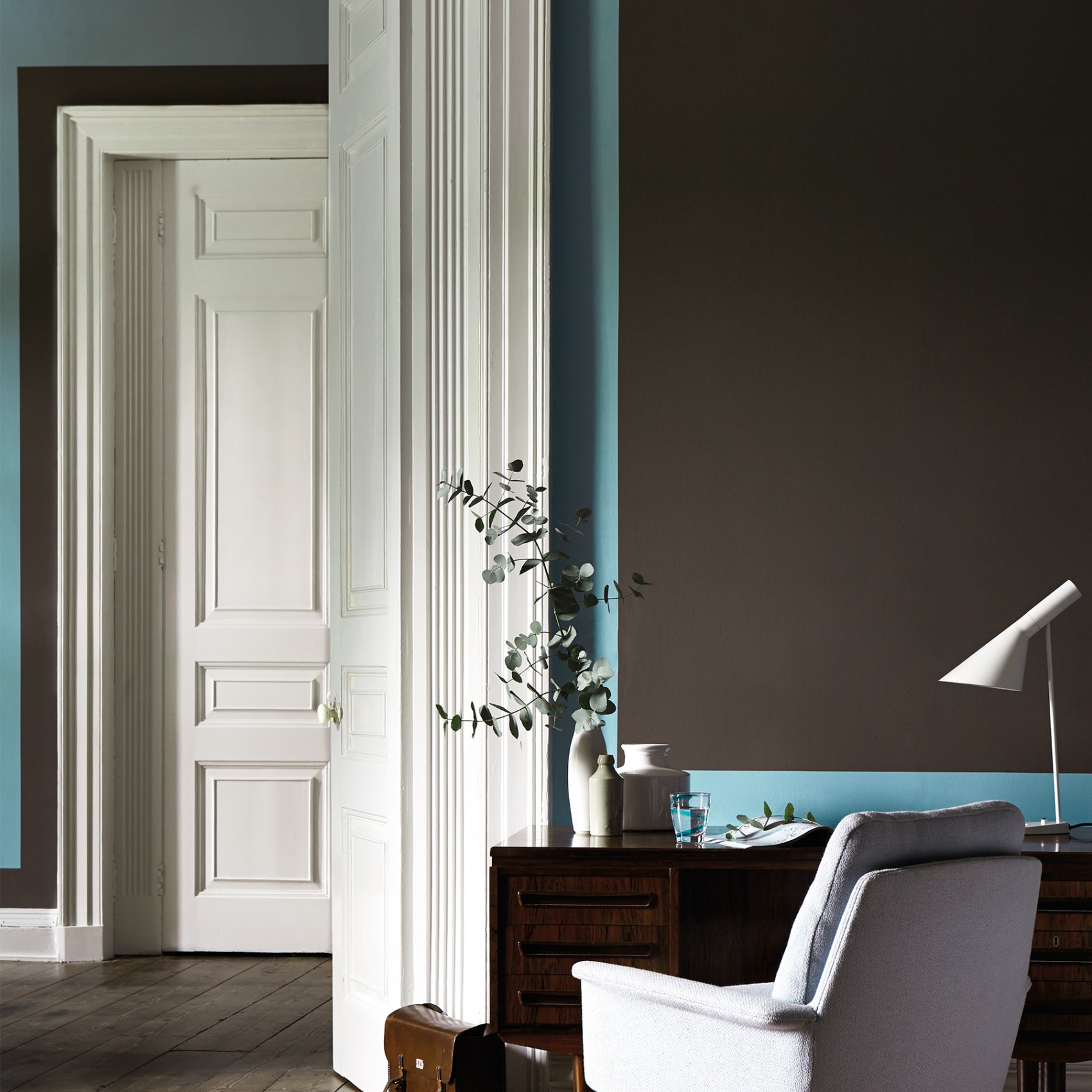 Краска Little Greene цвет Attic II 144 Absolute Matt 0,25 л