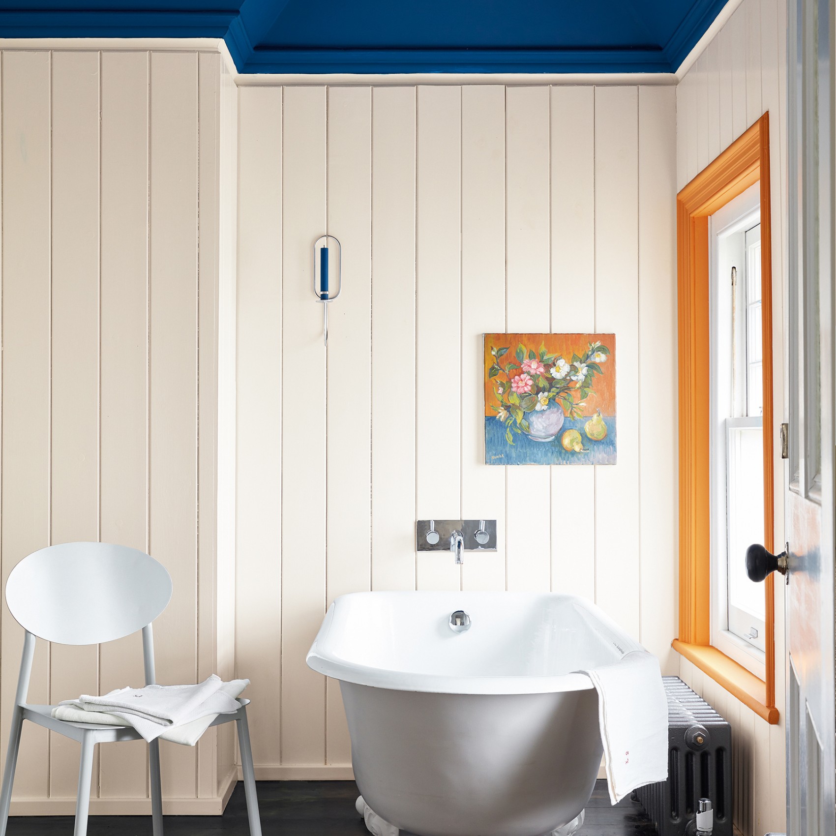 Краска Little Greene цвет Deep Space Blue 207 Absolute Matt 0,25 л