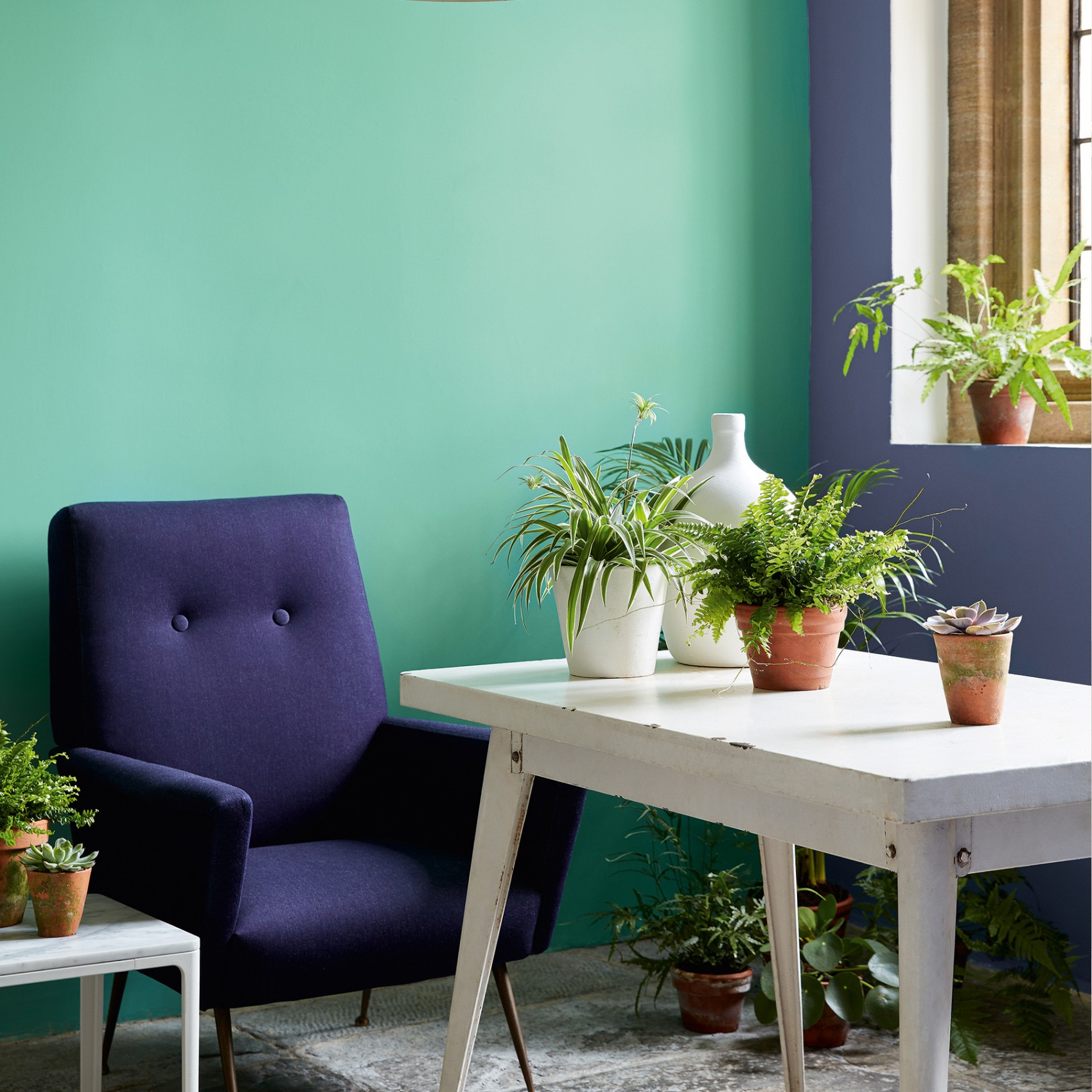 Краска Little Greene цвет Green Verditer 92 Absolute Matt 0,06 л