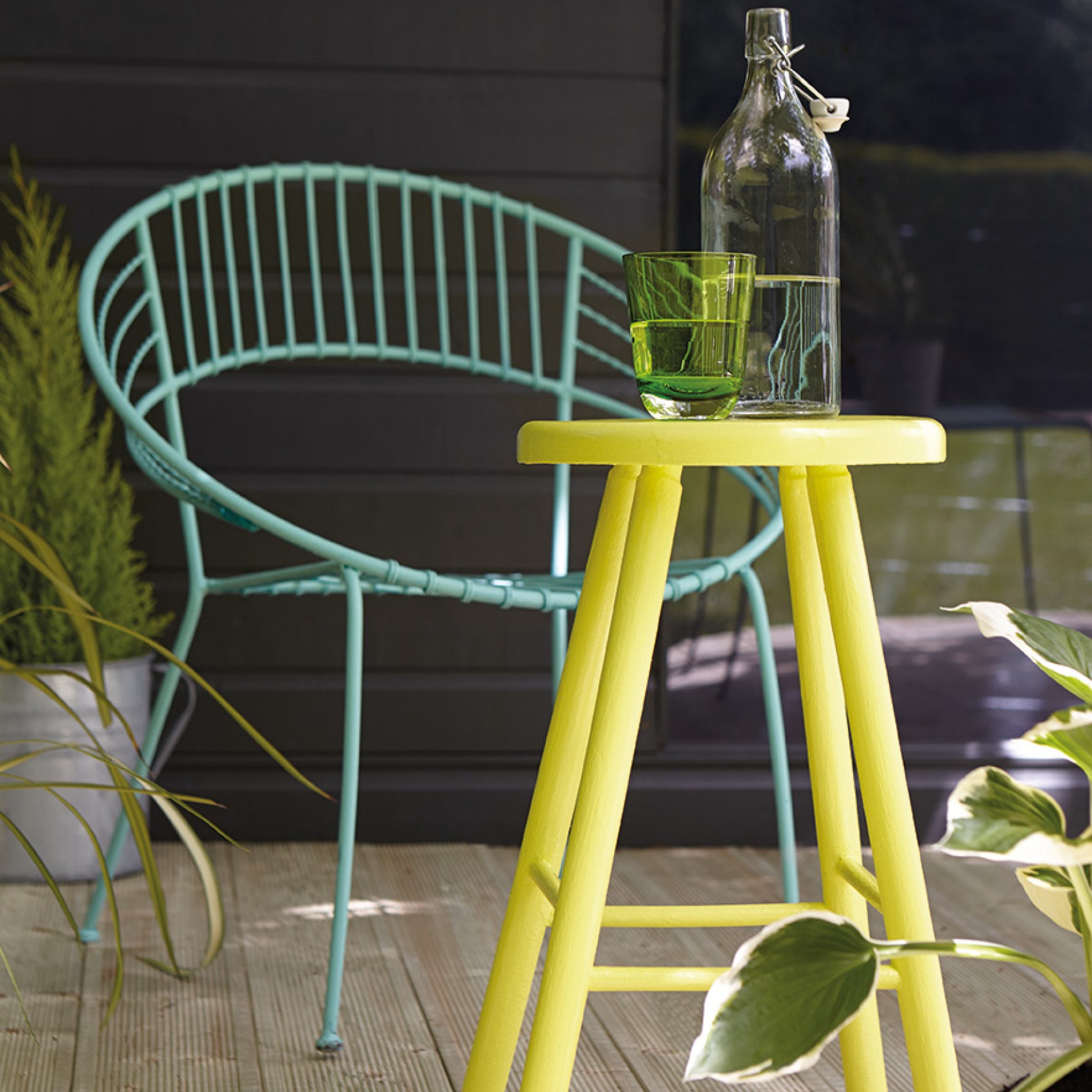 Краска Little Greene цвет Turquoise Blue 93 Absolute Matt 0,06 л