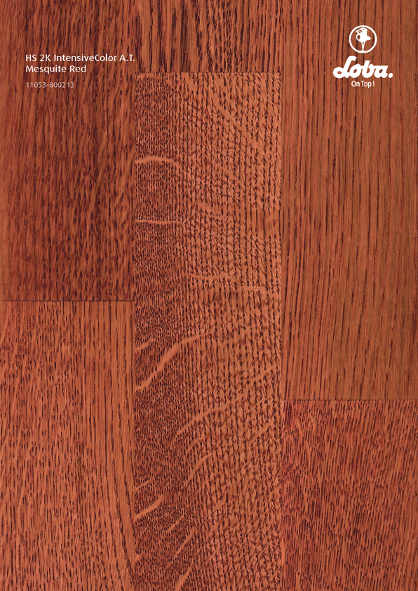 Двухкомпонентная морилка Loba HS 2K IntensiveColor AT Mesquite Red 2,5 л