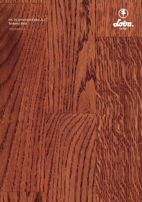 Двухкомпонентная морилка Loba HS 2K IntensiveColor AT Sedona Red 2,5 л