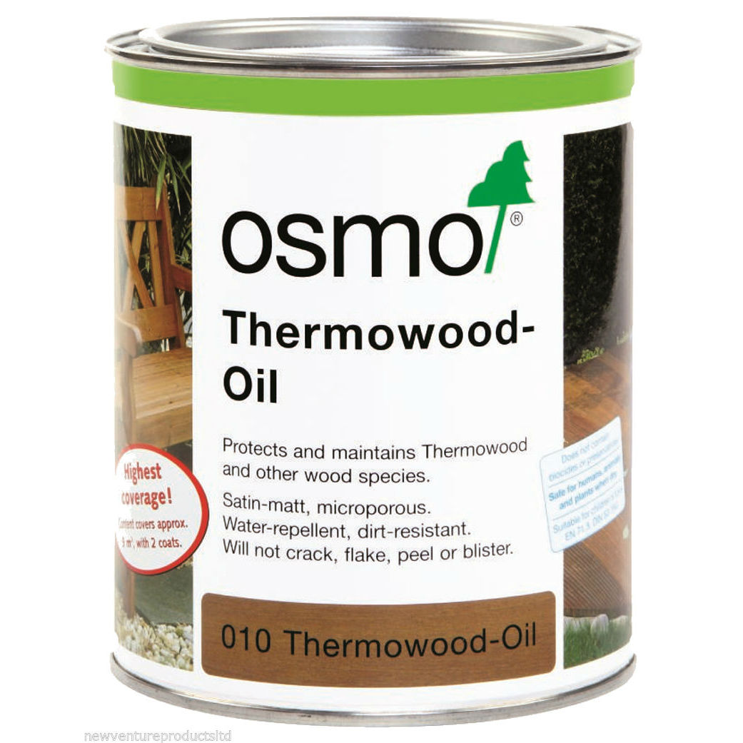 Масло для террас Osmo Terrassen-Ole 010 Термодревесина шелковисто-матовый 0,22 л