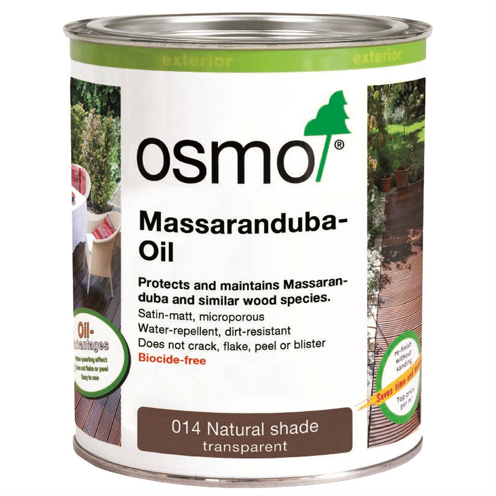 Масло для террас Osmo Terrassen-Ole 014 Массарандуб шелковисто-матовый 0,22 л