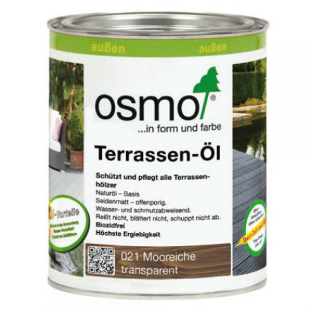 Масло для террас Osmo Terrassen-Ole 021 Дуб мореный 0,125 л Масло для террас Osmo Terrassen-Ole 021 Дуб мореный 0,125 л