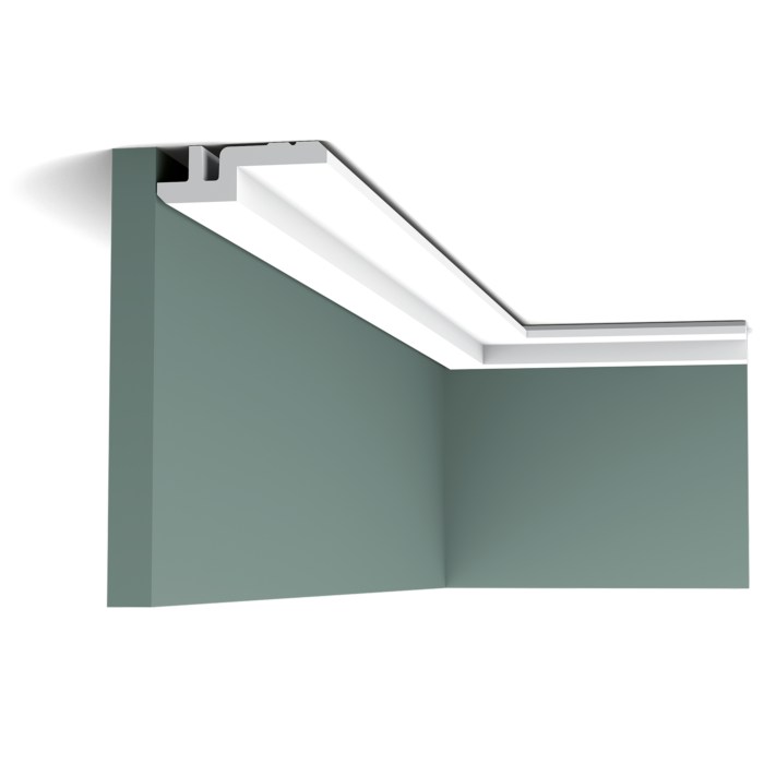 Потолочный плинтус под покраску Orac Decor Modern C394 2000×95×31