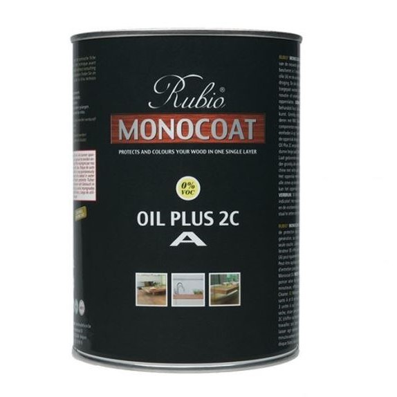 Цветное масло Rubio Monocoat Oil Plus 2C Black 0,02 л