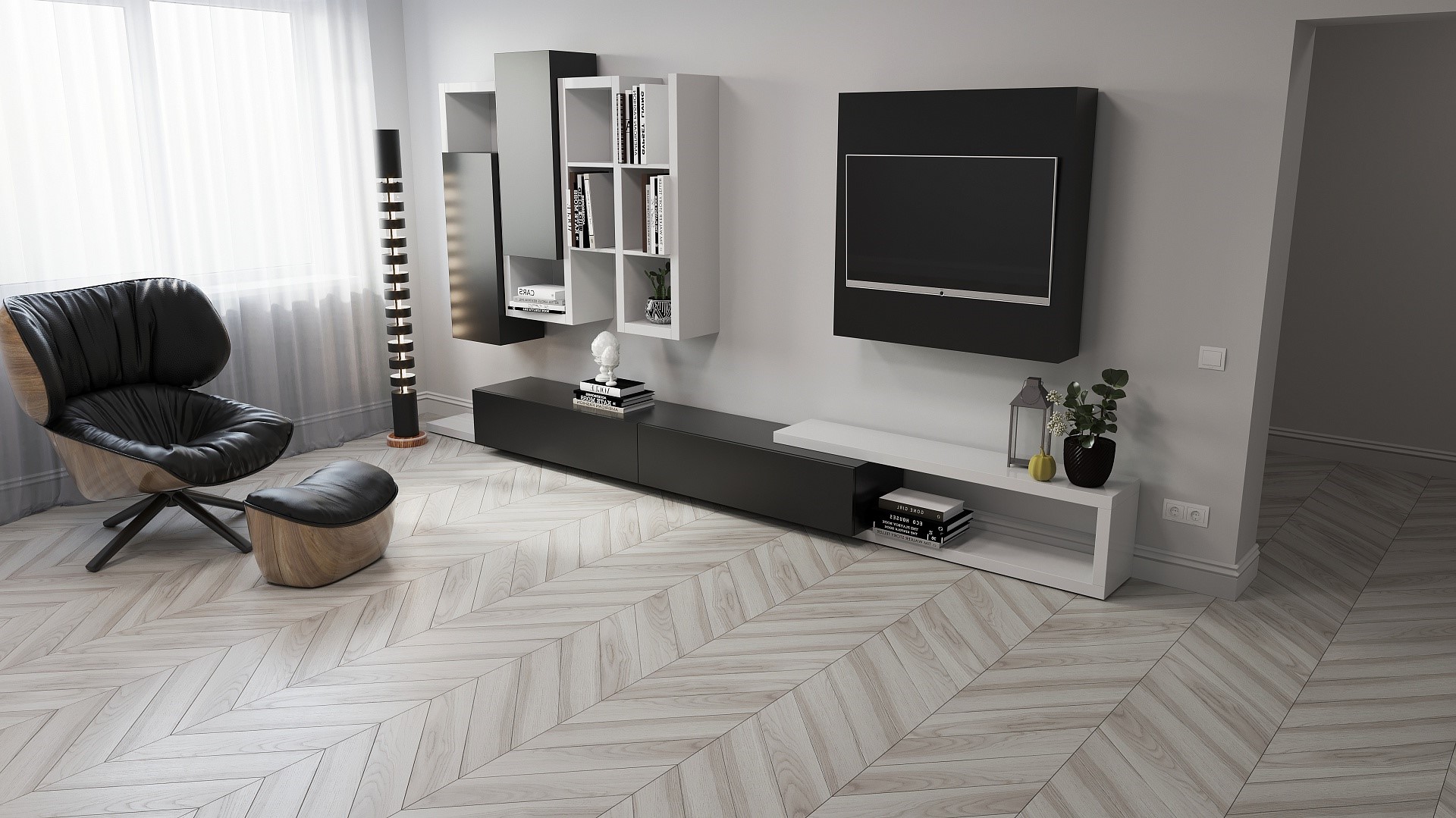 Ламинат CBM Ostrost Ясень Сазава 503 французская елка 729,6×129,3×12 фото в интерьере Ламинат CBM Ostrost Ясень Сазава 503 французская елка 729,6×129,3×12 фото в интерьере