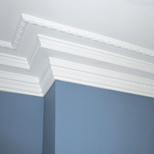 Молдинг под покраску Orac Decor Luxxus P1020 2000×49×24 фото в интерьере
