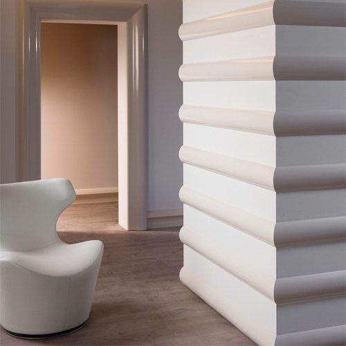 Молдинг под покраску Orac Decor Ulf Moritz Radius P3070 2000×125×32 фото в интерьере