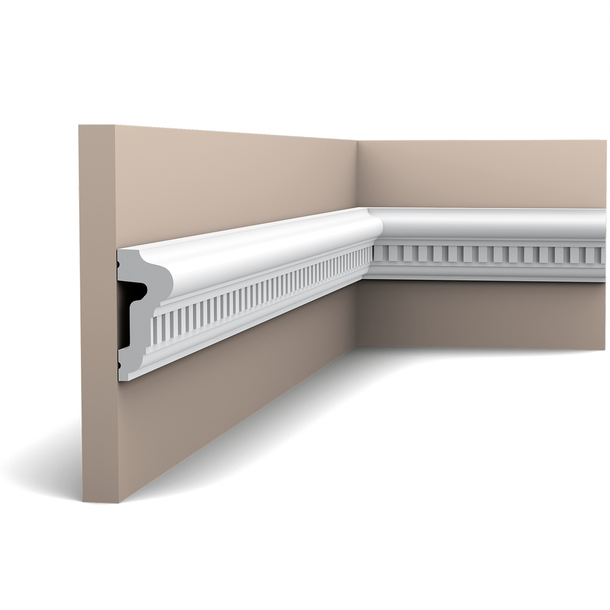 Молдинг под покраску Orac Decor Luxxus P6020 2000×64×28