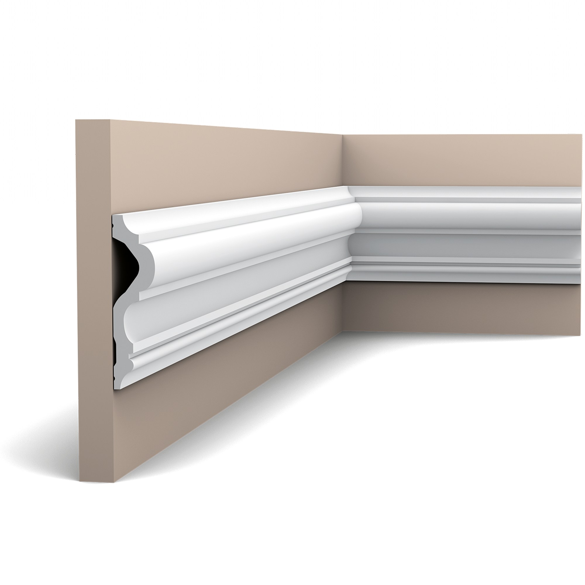 Молдинг под покраску Orac Decor Luxxus P8050 2000×120×30