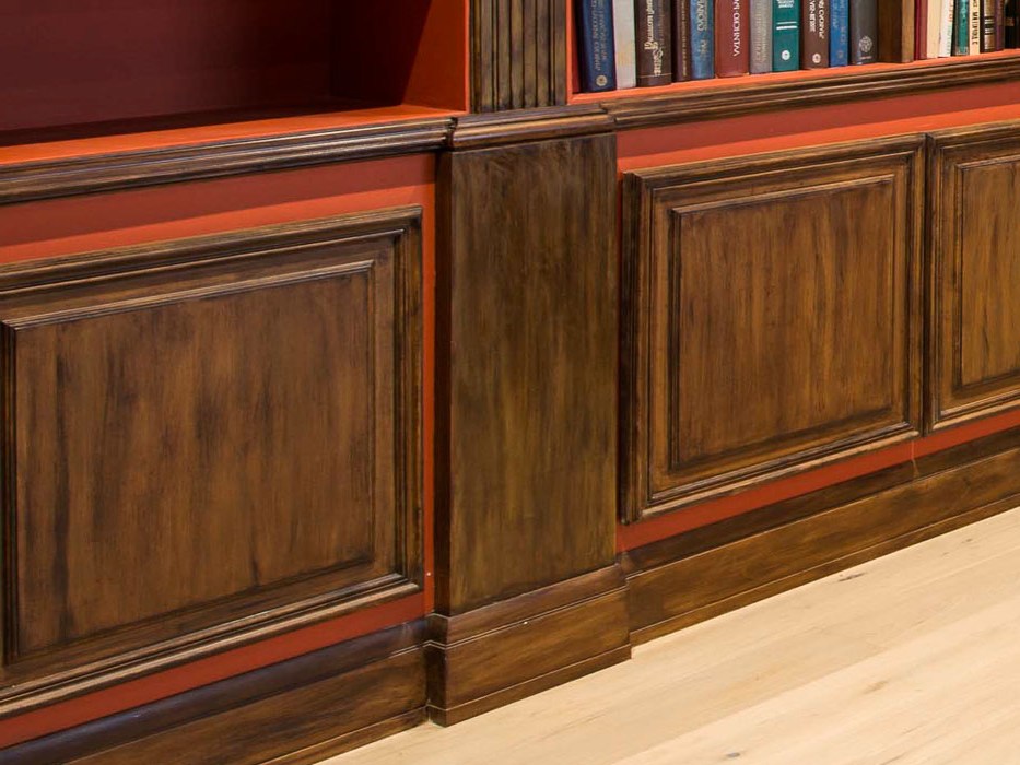 Молдинг под покраску Orac Decor Luxxus P9040 2000×50×25 фото в интерьере