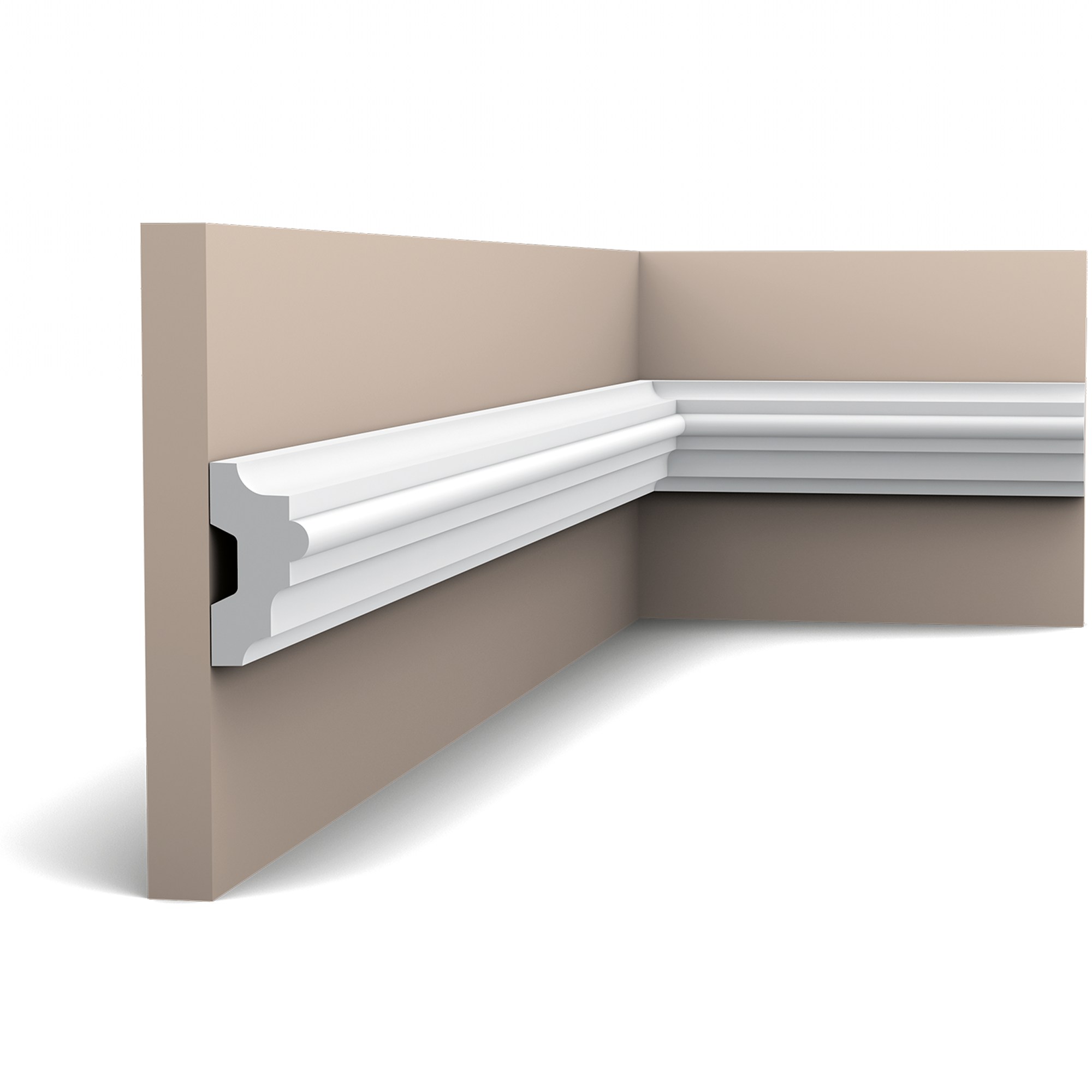 Молдинг под покраску Orac Decor Luxxus P9040 2000×50×25
