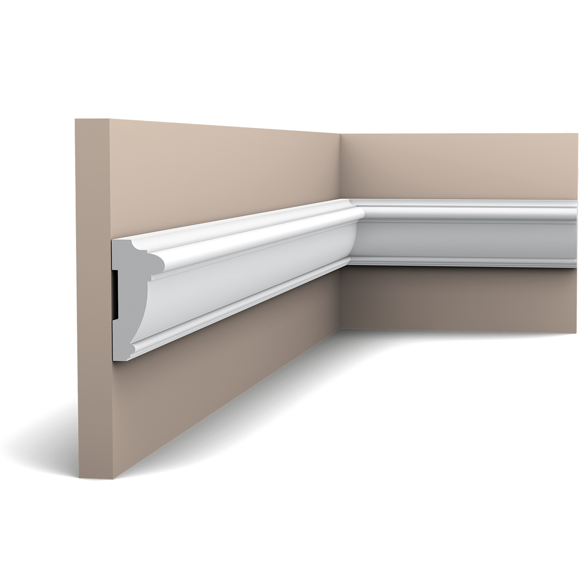 Молдинг под покраску Orac Decor Axxent PX113 2000×60×27