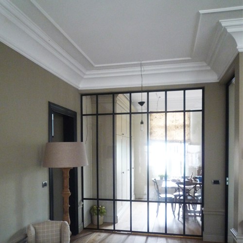 Молдинг под покраску Orac Decor Select PX120 2000×40×19 фото в интерьере