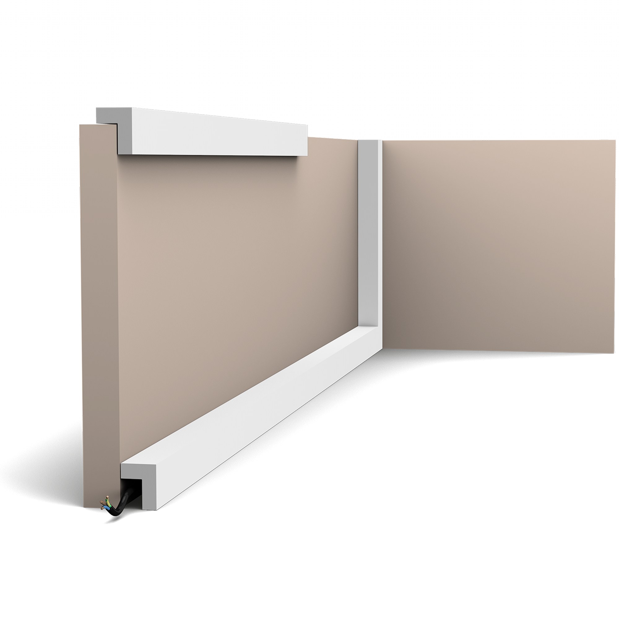 Молдинг под покраску Orac Decor Axxent PX164 2000×30×24