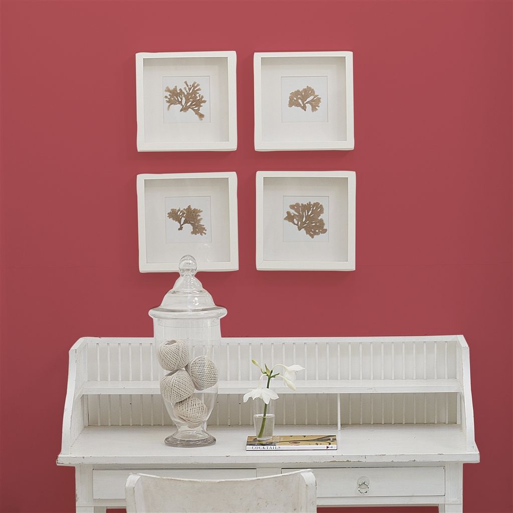 Краска Designers Guild цвет Damask Rose 123 Perfect Eggshell 1 л Краска Designers Guild цвет Damask Rose 123 Perfect Eggshell 1 л