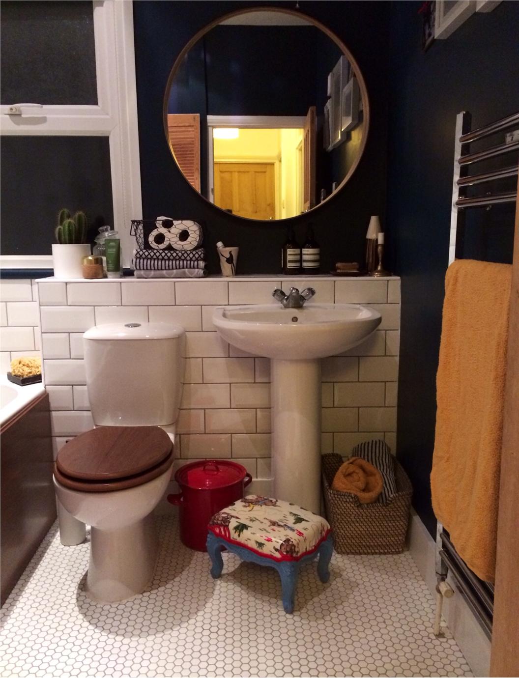 Краска Farrow & Ball цвет Hague Blue 30 Full Gloss 0,75 л фото в интерьере Краска Farrow & Ball цвет Hague Blue 30 Full Gloss 0,75 л фото в интерьере