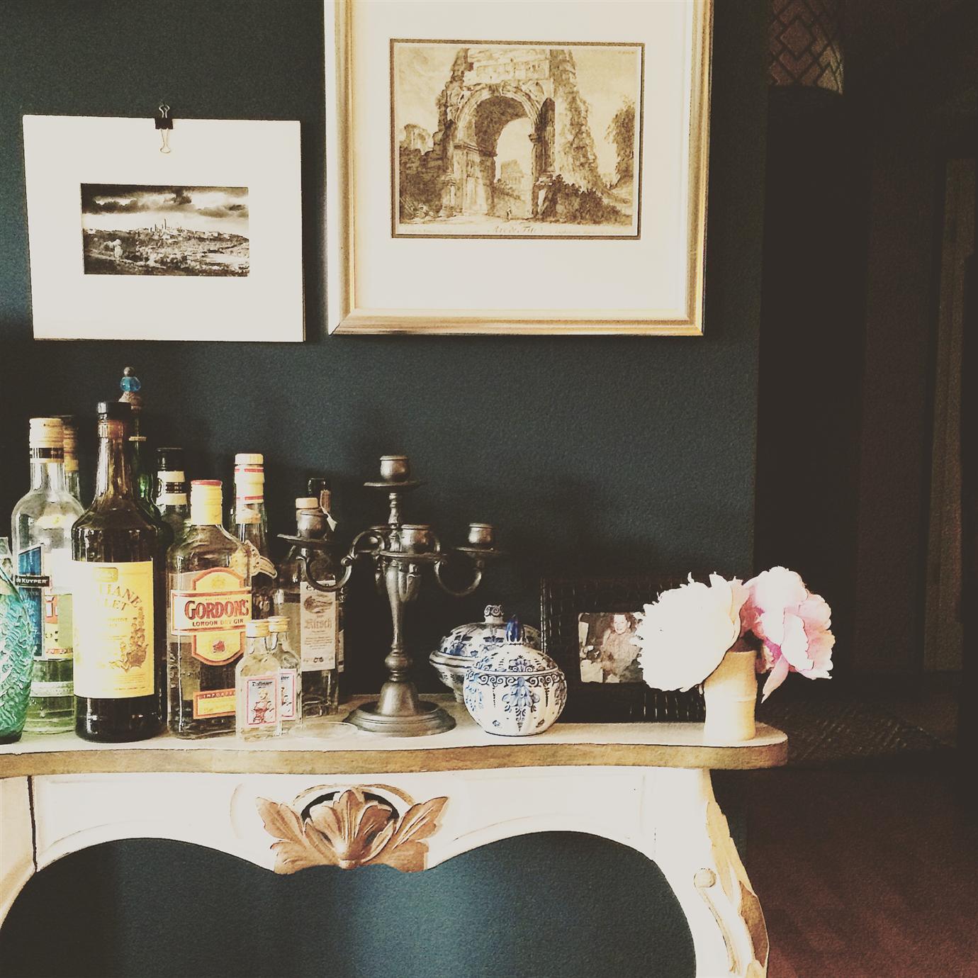 Краска Farrow & Ball цвет Hague Blue 30 Full Gloss 0,75 л фото в интерьере Краска Farrow & Ball цвет Hague Blue 30 Full Gloss 0,75 л фото в интерьере