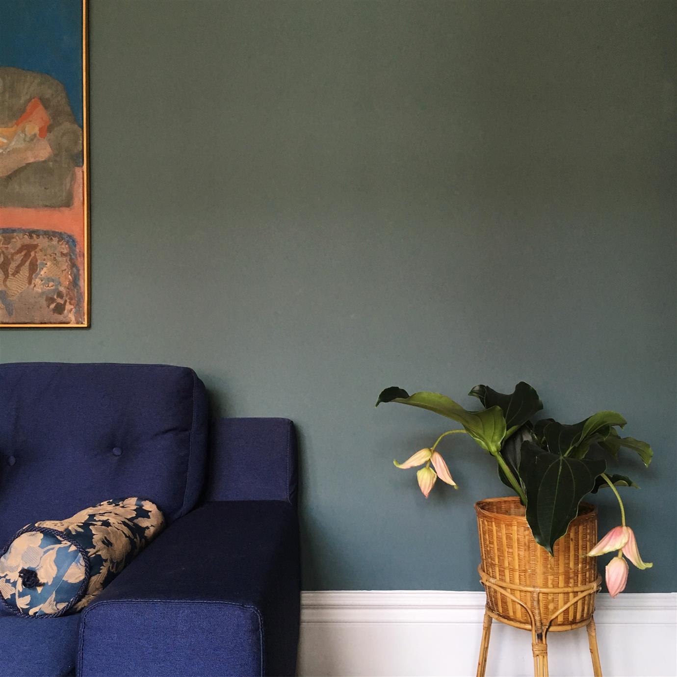 Краска Farrow & Ball цвет Inchyra Blue 289 Exterior Masonry 5 л купить