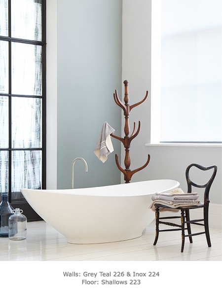 Краска Little Greene цвет Shallows 223 Absolute Matt 0,25 л фото в интерьере Краска Little Greene цвет Shallows 223 Absolute Matt 0,25 л фото в интерьере