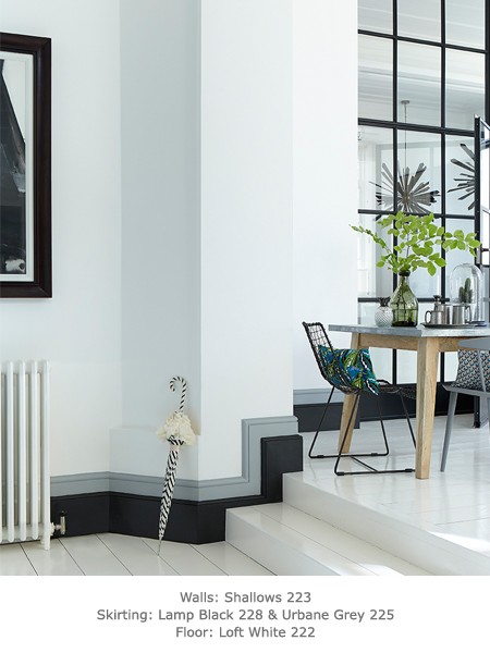 Краска Little Greene цвет Loft White 222 Absolute Matt 0,25 л фото в интерьере Краска Little Greene цвет Loft White 222 Absolute Matt 0,25 л фото в интерьере