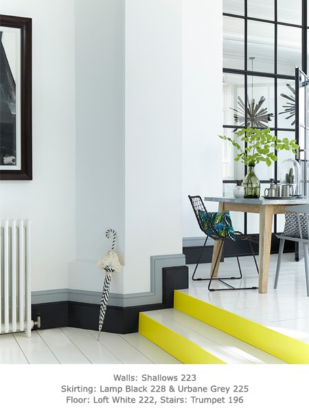 Краска Little Greene цвет Loft White 222 Absolute Matt 0,25 л фото в интерьере Краска Little Greene цвет Loft White 222 Absolute Matt 0,25 л фото в интерьере