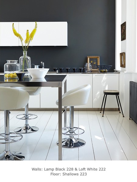 Краска Little Greene цвет Loft White 222 Absolute Matt 0,25 л фото в интерьере Краска Little Greene цвет Loft White 222 Absolute Matt 0,25 л фото в интерьере