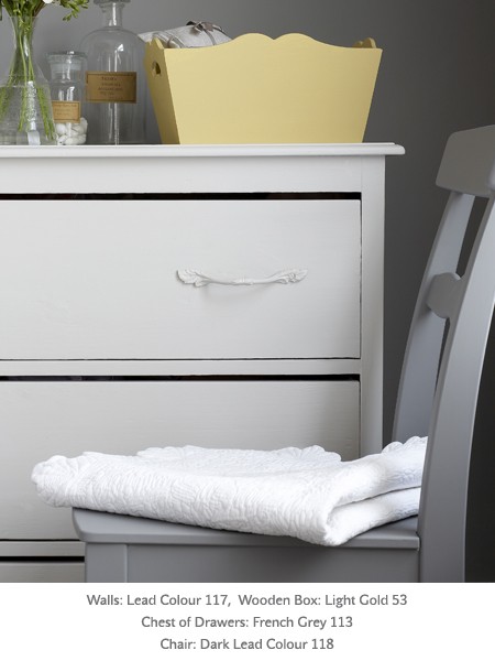 Краска Little Greene цвет Lead Colour 117 Absolute Matt 0,25 л