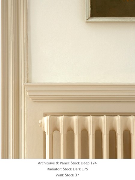 Краска Little Greene цвет Stock Deep 174 Intelligent Gloss 1 л фото в интерьере
