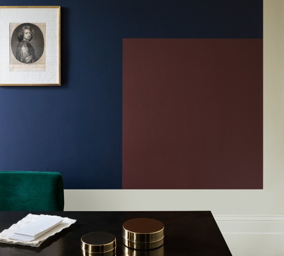 Краска Paint and Paper Library цвет Plimsoll 655 Architects Matt 0,75 л фото в интерьере Краска Paint and Paper Library цвет Plimsoll 655 Architects Matt 0,75 л фото в интерьере