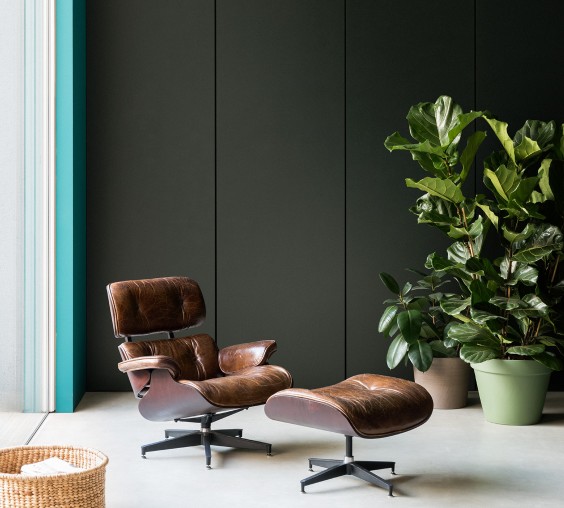 Краска Paint and Paper Library цвет Teal 622 Pure Flat Emulsion 0,125 л фото в интерьере Краска Paint and Paper Library цвет Teal 622 Pure Flat Emulsion 0,125 л фото в интерьере